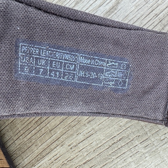 Vionic Pepper Wedge Metallic Brown Slip On Cork Leather Sandals - Picture 9 of 9